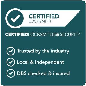 Certified-Locksmiths-and-Security-Locksmiths-Badge-Small3 Find out more information on the Certified Locksmiths and Security website.